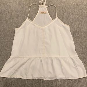 Hollister Peplum Flowy Tank Top